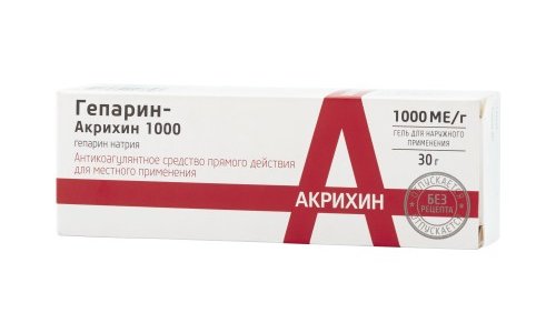 Гепарин-Акрихин 1000 фото