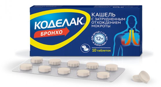 Коделак Бронхо таблетки фото